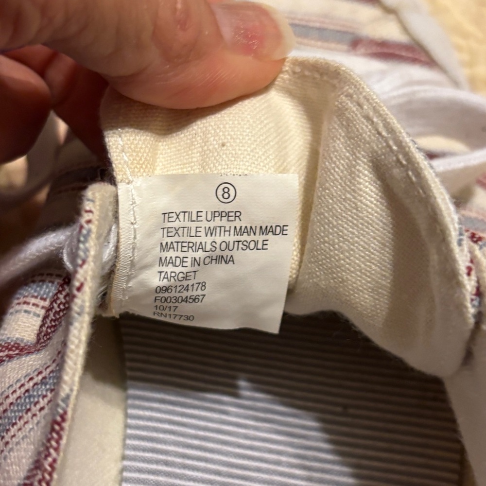 Universal Thread Multicolor Striped Sneakers - image 6